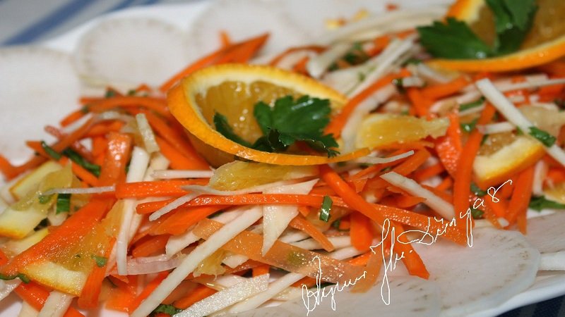 سالاد هویج ترکیه‌ای