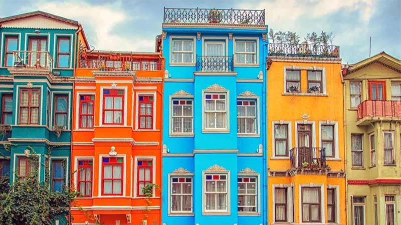 رنگارنگ‌ترین محله ترکیه