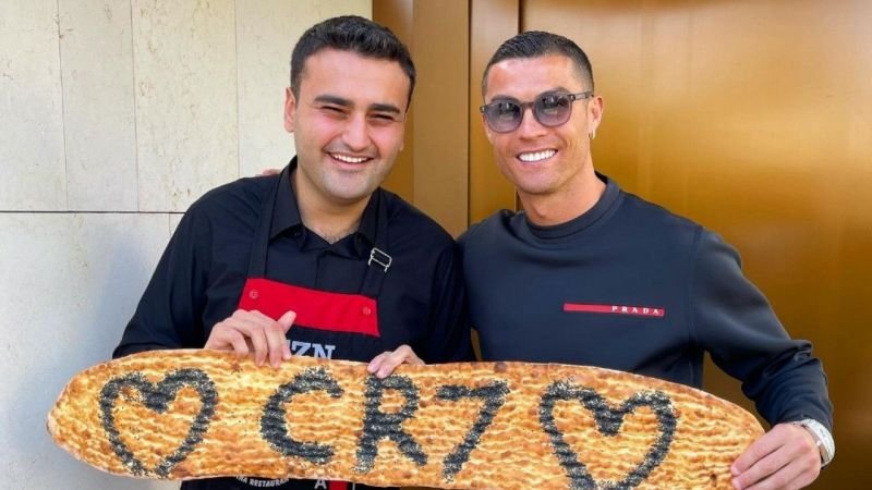سرآشپز بوراک و کریس رونالدو