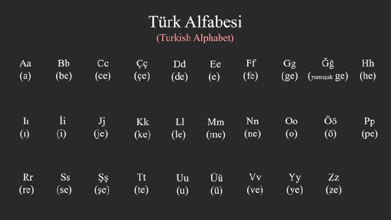 یادگیری زبان ترکی استانبولی