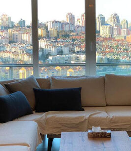 آپارتمان 107 متری فول فرنیش 2 خواب در باهچه شهیر _ استانبول اروپایی