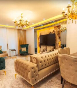 آپارتمان مبله 135 متر مربع 3 خواب در اسنیورت استانبول