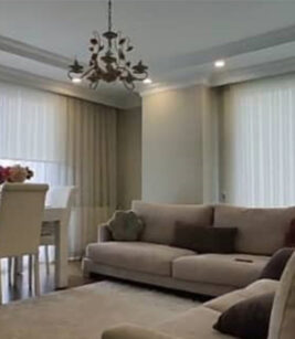 آپارتمان 110 متر مربعی 2 اتاق خواب طبقه سوم جمهوریت استانبول