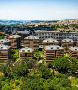 آپارتمان فول امکانات رفاهی مناسب شهروندی در اوسکودار استانبول