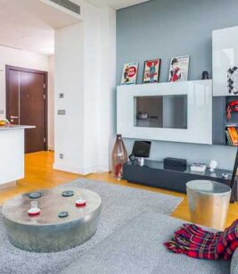 آپارتمان 1 خواب طبقه 35 در منطقه اوسکودار استانبول آسیایی