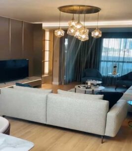 آپارتمان 182 متری 3 خواب در منطقه ساحلی بیلیک دوزو استانبول