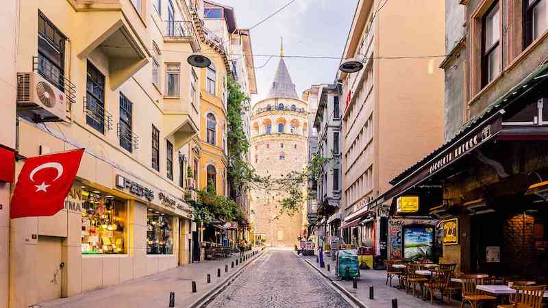 10 تا از بهترین جاهای دیدنی استانبول نزدیک تکسیم