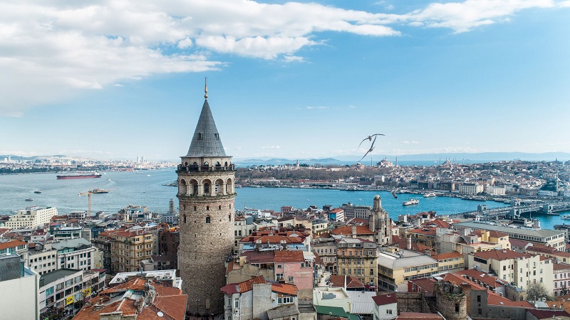 برج گالاتا (Galata Kulesi) از جاذبه‌های استانبول