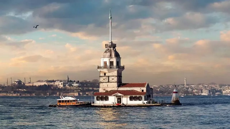 برج دختر (Kız Kulesi) از جاهای دیدنی استانبول