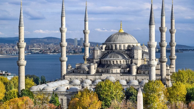 مسجد آبی از جاذبه‌های استانبول