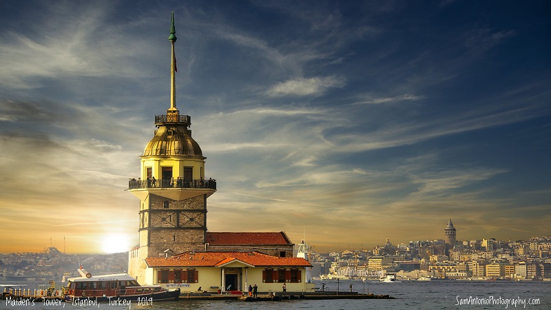 تاریخچه دوران عثمانی و ساختار برج دختر استانبول