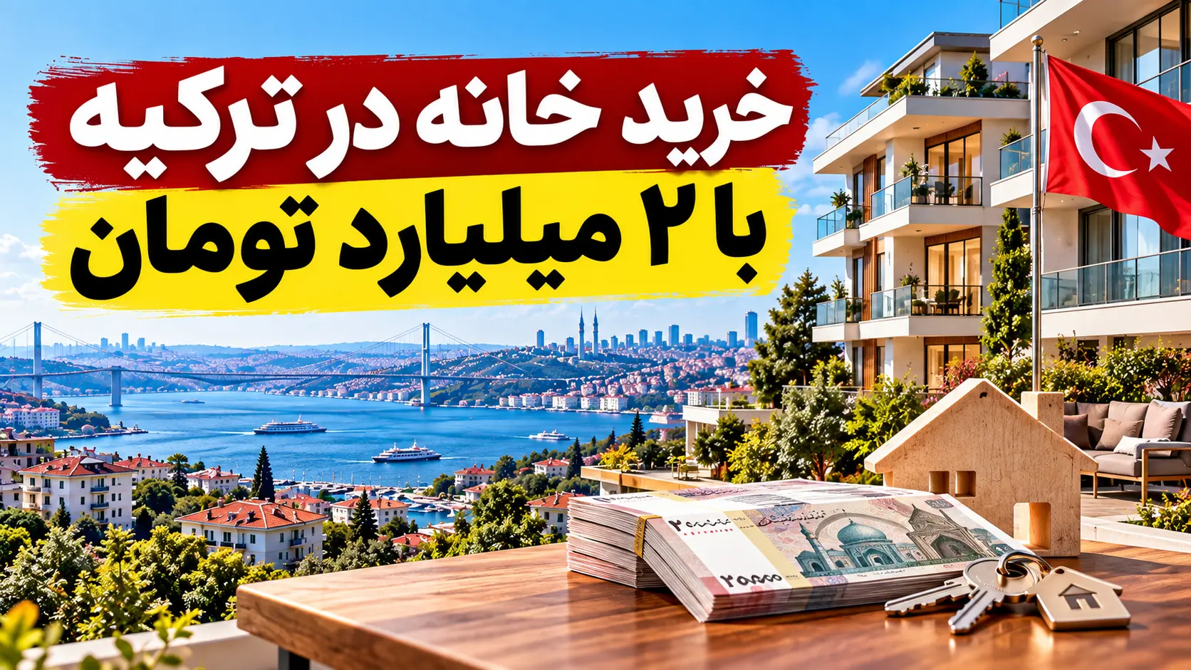 خرید خانه در ترکیه با ۲ میلیارد تومان