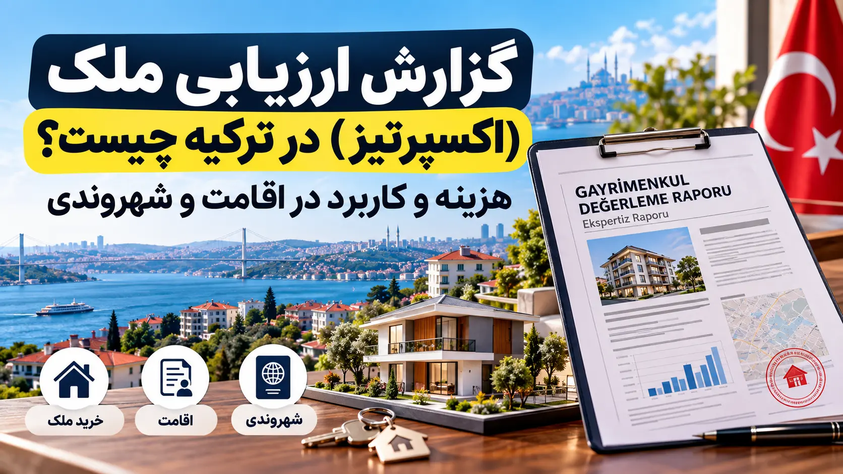 گزارش ارزیابی ملک (اکسپرتیز) در ترکیه