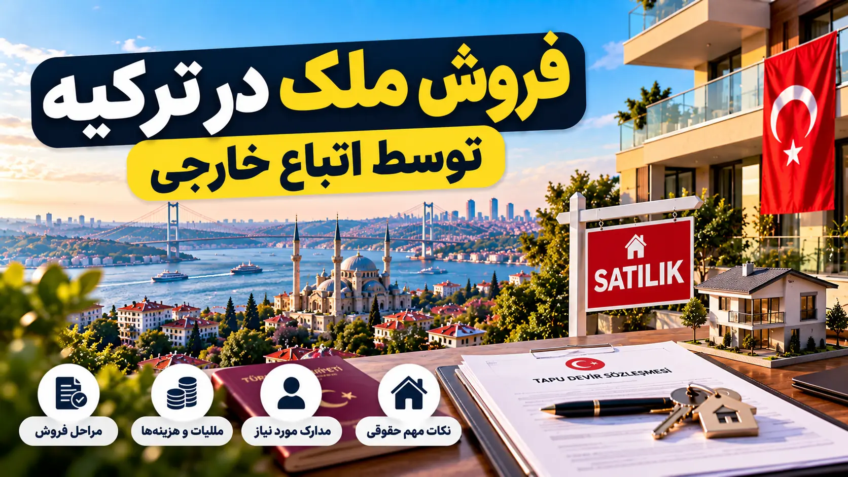 فروش ملک در ترکیه توسط اتباع خارجی